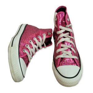 Converse sequin sneakers 4